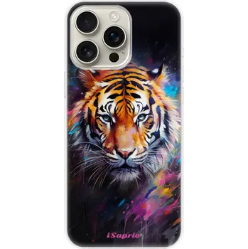 Pouzdro na mobilní telefon Odolné silikonové pouzdro iSaprio - Abstract Tiger - iPhone 16 Pro Max