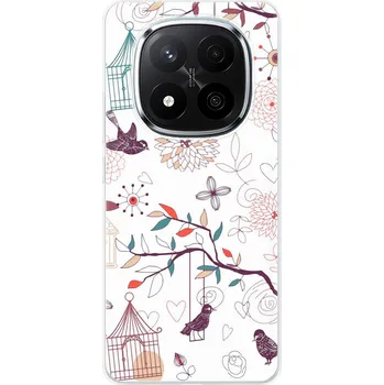 Pouzdro na mobilní telefon Odolné silikonové pouzdro iSaprio - Birds - Xiaomi Redmi Note 14 Pro 5G/14 Pro+ 5G