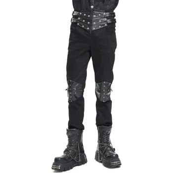 kalhoty pánské DEVIL FASHION - Black Gothic Punk - PT260 - 3XL