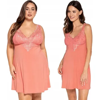 Dámská noční košile Viviane Terakota morela - Babella L Terakota