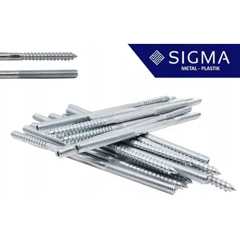 Vrták Šrouby do dřeva Sigma 8 x 100 mm, 10 ks