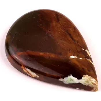 Přírodní kámen Kabošon Chrome Chalcedony č.3169 (39x27x6mm)