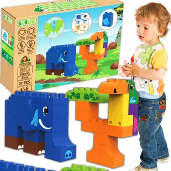 ostatní stavebnice Stavebnice BioBUDDi Džungle BB-0106 27 dílků