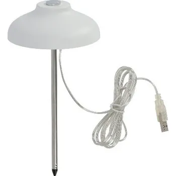 Pěstební box Lampa teleskopická pro pěstování rostlin (napájení USB), v.22-74cm, bílá|Esschert Design