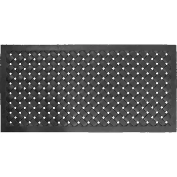 Gumová rohožka - výplet, obdélníková, V|Esschert Design