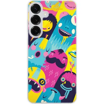 Odolné silikonové pouzdro iSaprio - Monsters - Samsung Galaxy S25+