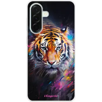 Pouzdro na mobilní telefon Odolné silikonové pouzdro iSaprio - Abstract Tiger - Samsung Galaxy A36