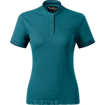 Dámská polokošile MALFINI DIAMOND, barva petrolejová, velikost S