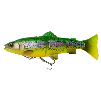 Nástraha Savage Gear Gumová Nástraha 4D Linethru Trout Sinking 15cm 40g Barva: Fire Trout