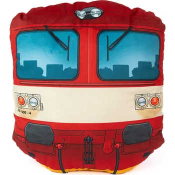 Dekorativní polštářek 3D polštář – Kabina vlaku 810