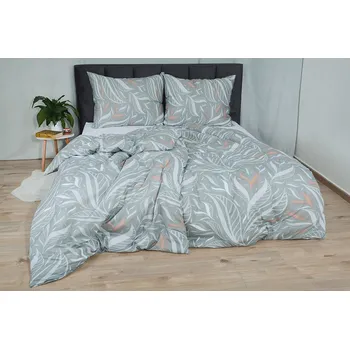 Povlečení Bavlněné povlečení PLUS KLINGA šedé