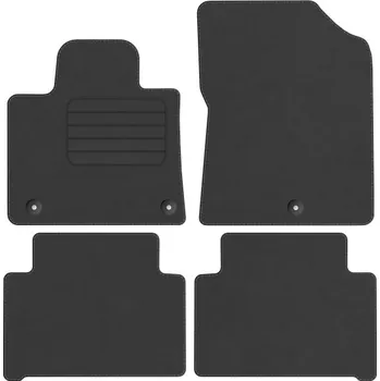 autokoberec Kobercové rohože Edecor velurové 4 ks