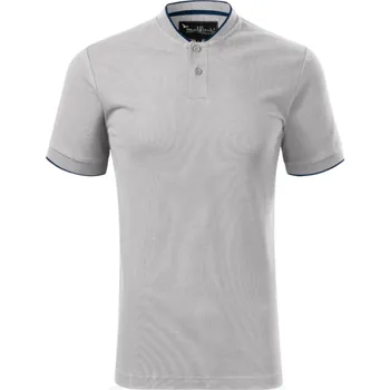 Polokošile MALFINI DIAMOND, barva silver šedá, velikost 3XL