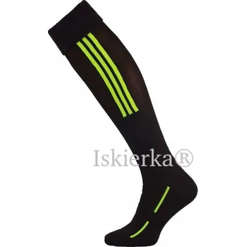 Pánské ponožky Fotbalové štulpny Iskierka černé vel. 31-34