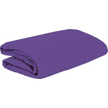 Bytový textil Jersey prostěradlo BASIC TMAVĚ FIALOVÉ 90x200 cm