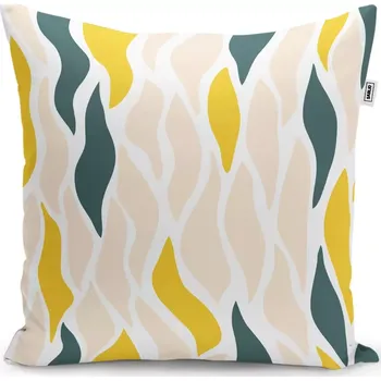 Polštář Dekorační polštář Harmonie tvarů - Sablio - 40x40 cm