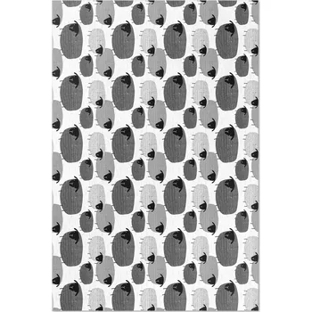 Koberec Dekorativní Koberec do interiéru, rozměr: 60x90 cm, motiv malovaných oveček, pravidelný vzor