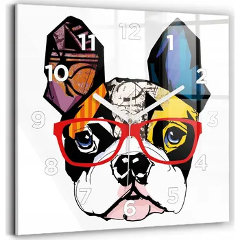 Hodiny Nástěnné hodiny Wallfluent, vícebarevné, 30 cm