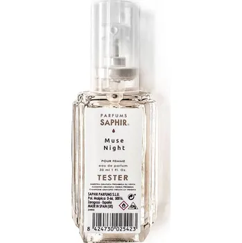 Dámský parfém SAPHIR - Muse Night Velikost: 30 ml tester, vůně pro dámy