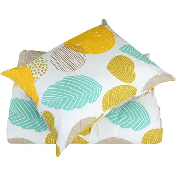 Povlečení Bavlněné povlečení BASIC prodloužené TARAKA okrové