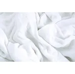 TOP Q froté prostěradlo BÍLÉ 90x200 cm