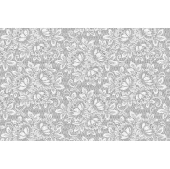 ubrus PVC ubrus ROSETA šedý 140x140 cm