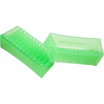 Zásobník na papírové ručníky Zásobník na činidla pro vícekanálové pipety, oboustranný, zelený