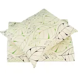 Povlečení z mikrovlákna s bavlněným efektem prodloužené MARETA krémové