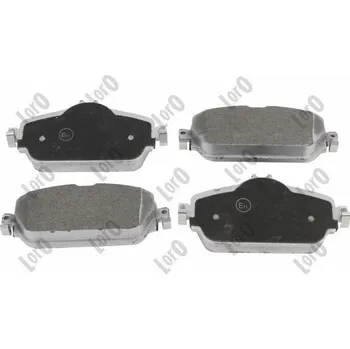 Brzdová destička Sada brzdových destiček, kotoučová brzda ABAKUS 231-01-239