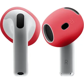 Ochranné návleky na sluchátka pro AirPods 4 - červené