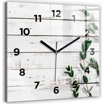 Hodiny Nástěnné hodiny Wallfluent bílé 30 cm