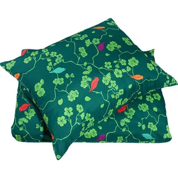 Povlečení Povlečení z mikrovlákna s bavlněným efektem prodloužené BIRDA zelené