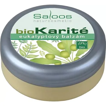 Masážní přípravek SALOOS BioKarité Eukalyptový 50ml (Při rýmě a nachlazení)