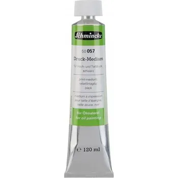 Speciální výtvarná barva Schmincke print médium černé 120 ml