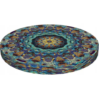 Taburet Taburet čalouněný Bertoni, vícebarevný