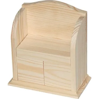 Kalendář Celoroční dřevěný kalendář 14.7x7.5x15.7 cm