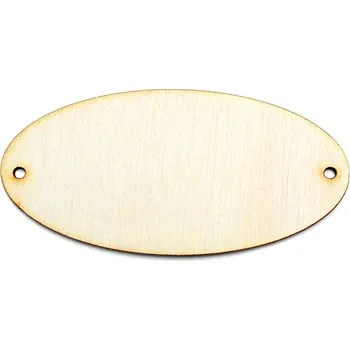 Vánoční ozdoba Závěsná dřevěná ozdoba na dekupáž - Jmenovka