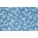 Pěnová koupelnová předložka NOLVA modrá 65x80 cm