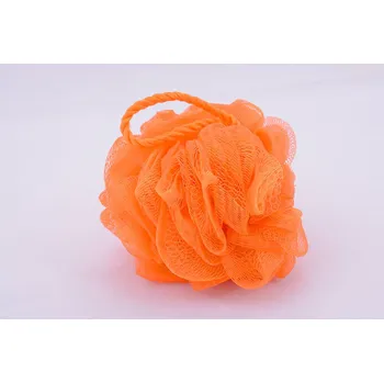 Masážní žínka DELUXE oranžová