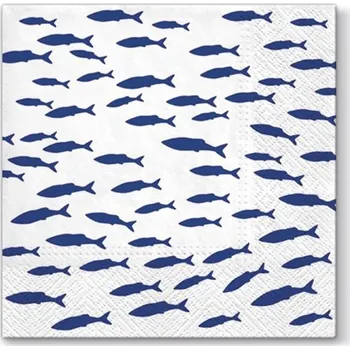 Papírový ubrousek Ubrousky na dekupáž Sharks - 1 ks