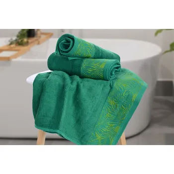 Bytový textil Bambusový ručník PALMA zelený