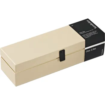 Úložný box Semikolon, Box na skladování potravin One Line podlouhlé vanilkově žluté - Formadore