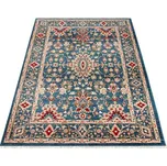 Makro Abra Kusový koberec RIVOLI EE65B Klasický modrý Rozměr: 160x225 cm