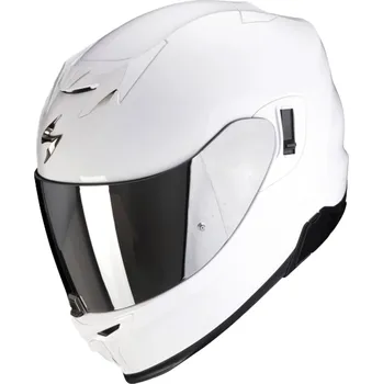 Helma na motorku Scorpion EXO-520 AIR Solid bílá