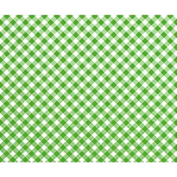 Papírový ubrousek Ubrousky na dekupáž - Zelenobílé kostky - 1 ks