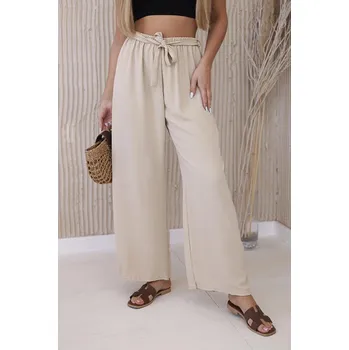 Dámské kalhoty KESI KE-5878-29383-U béžové uni