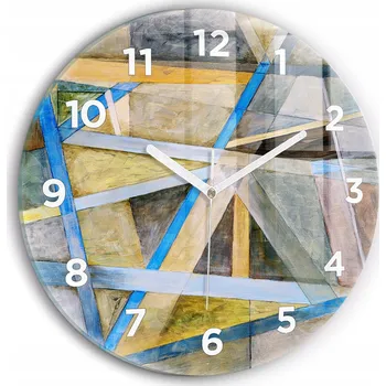 Hodiny Nástěnné hodiny Wallfluente vícebarevné 30 cm