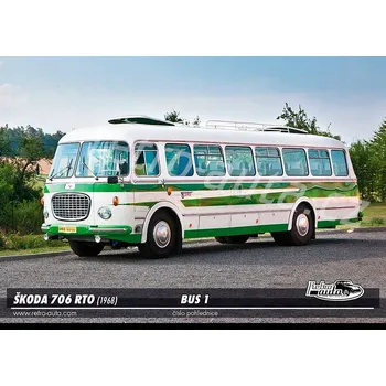 Pohlednice BUS č. 01 - ŠKODA 706 RTO (1968)