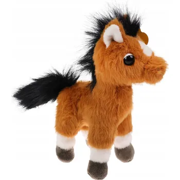 plyšák PLYŠOVÝ KONÍK poník kůň plyšák PLYŠOVÝ MAZLÍČEK PŘÍTULNÍČEK 19 Cm