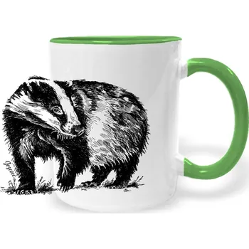 Hrnek - Jezevec Barva: Zelená